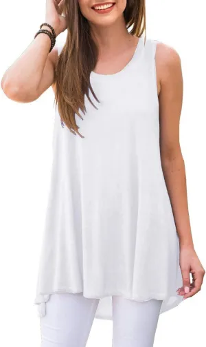 AWULIFFAN Women's Summer Casual Short Sleeve V-Neck T-Shirt Tunic Tops Blouse Shirts
