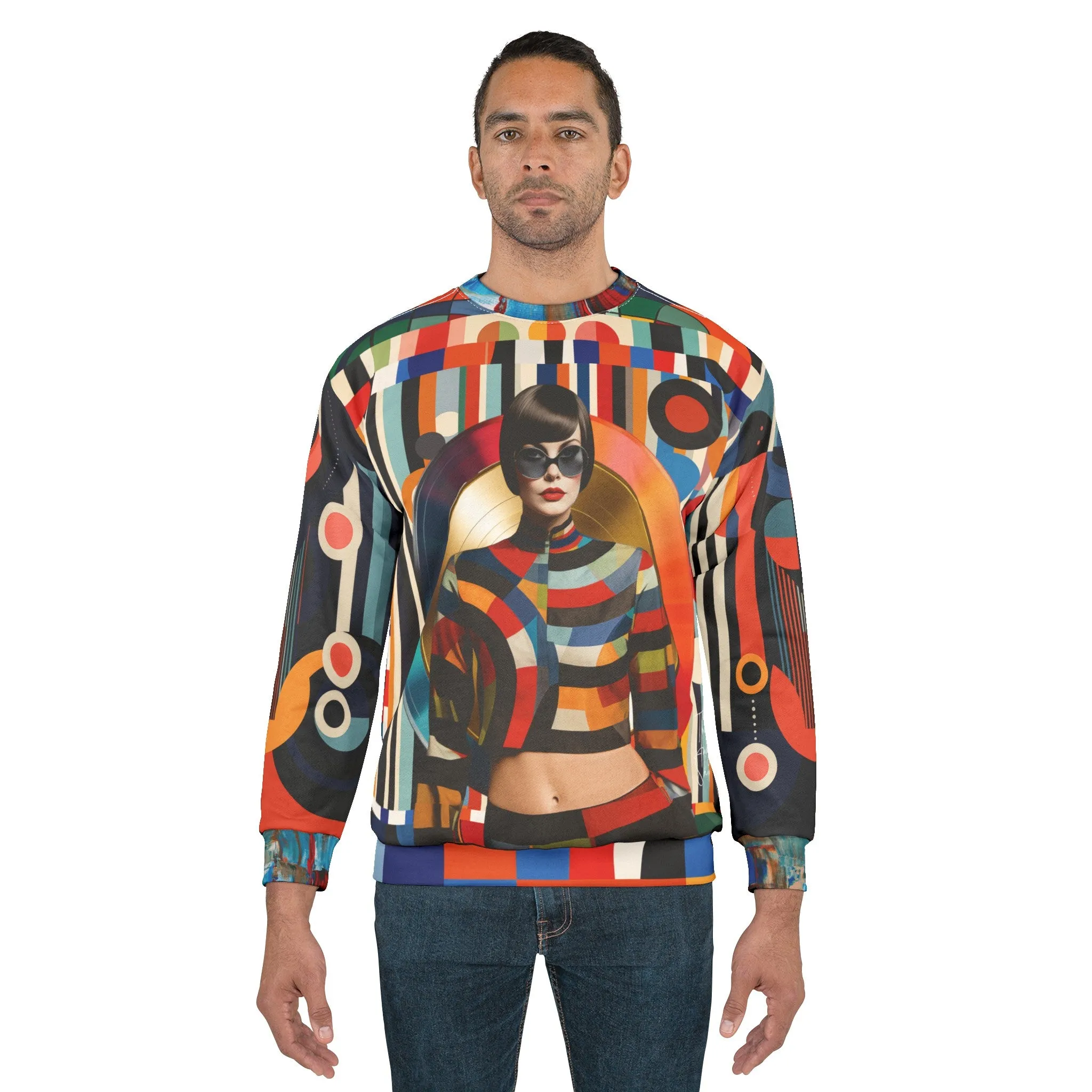 Beatnik Beat You to It Mid-Weight Polyester Unisex Sweatshirt (Gold Label)