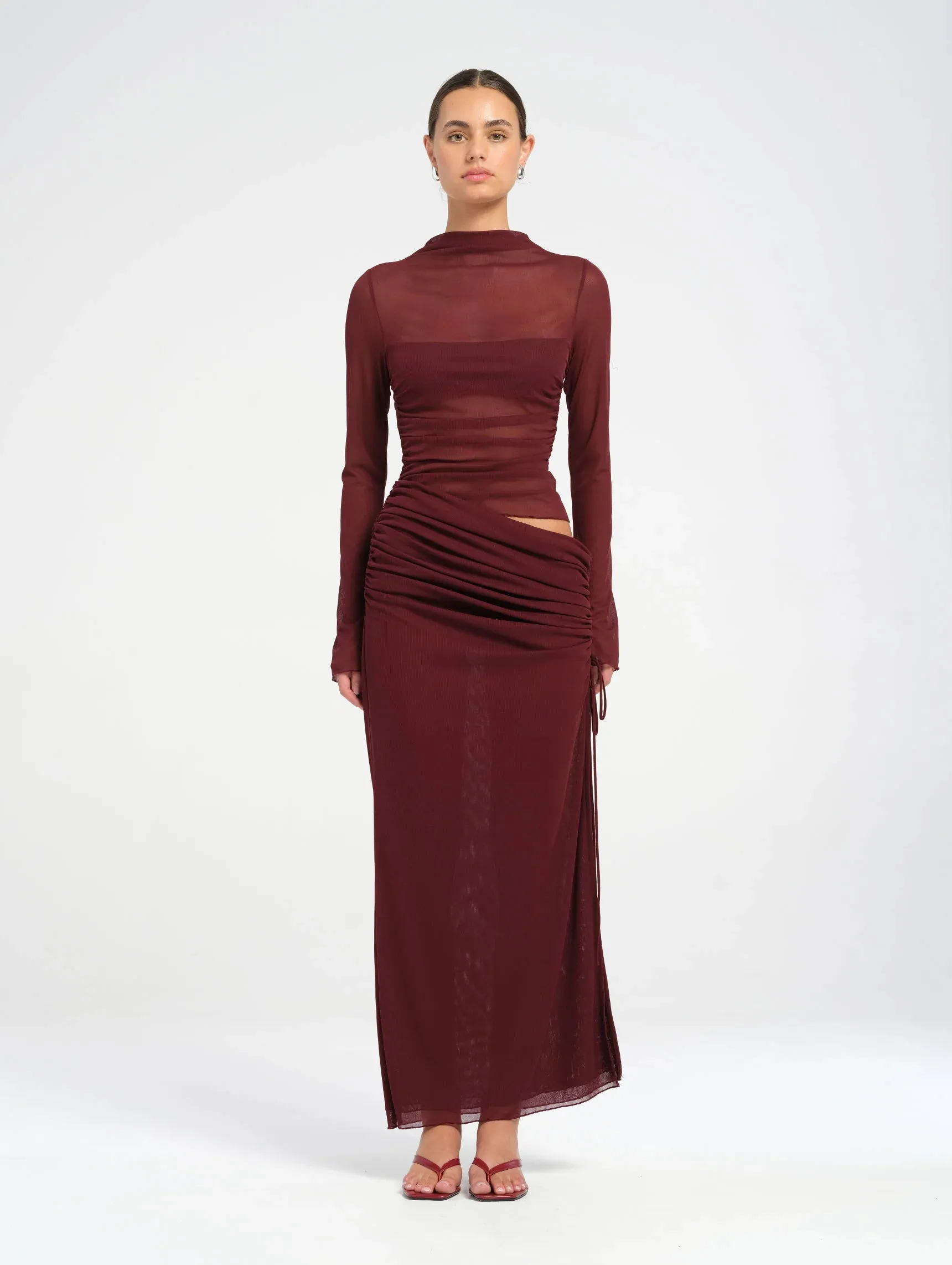 Benni - Mable Maxi Dress in Plum