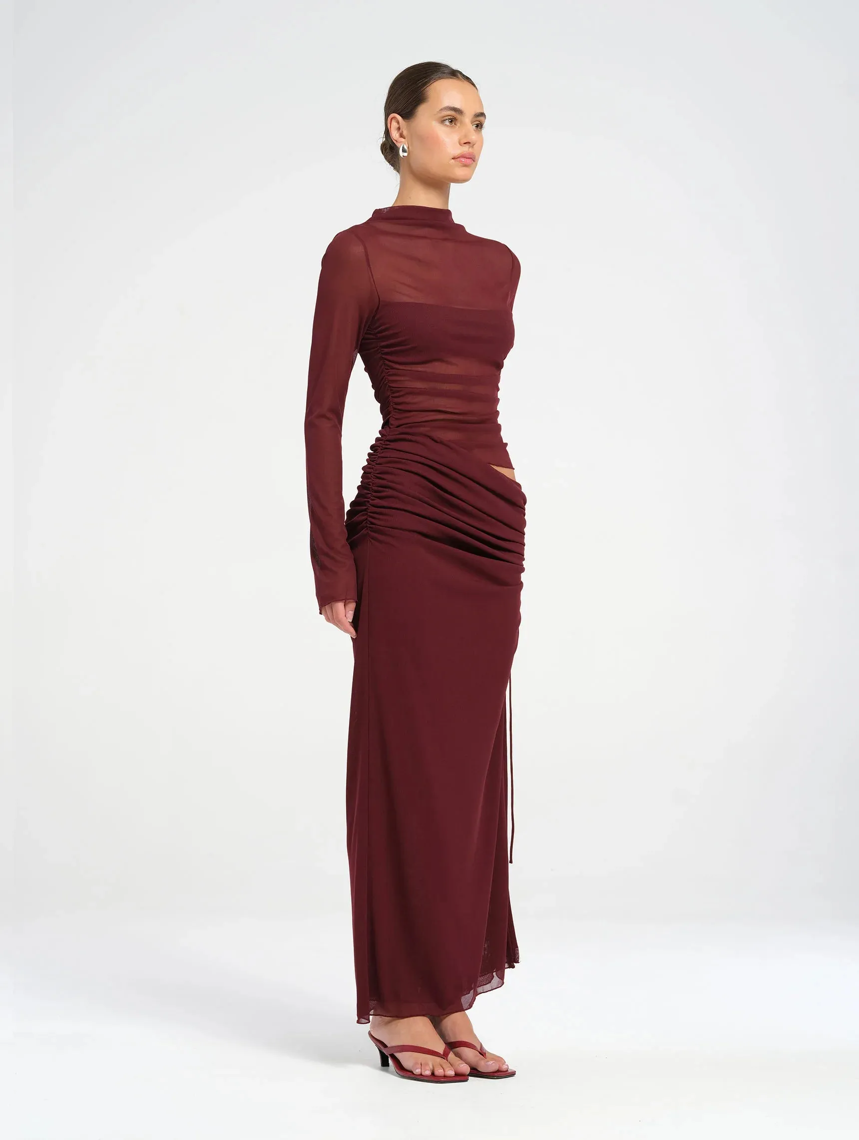 Benni - Mable Maxi Dress in Plum