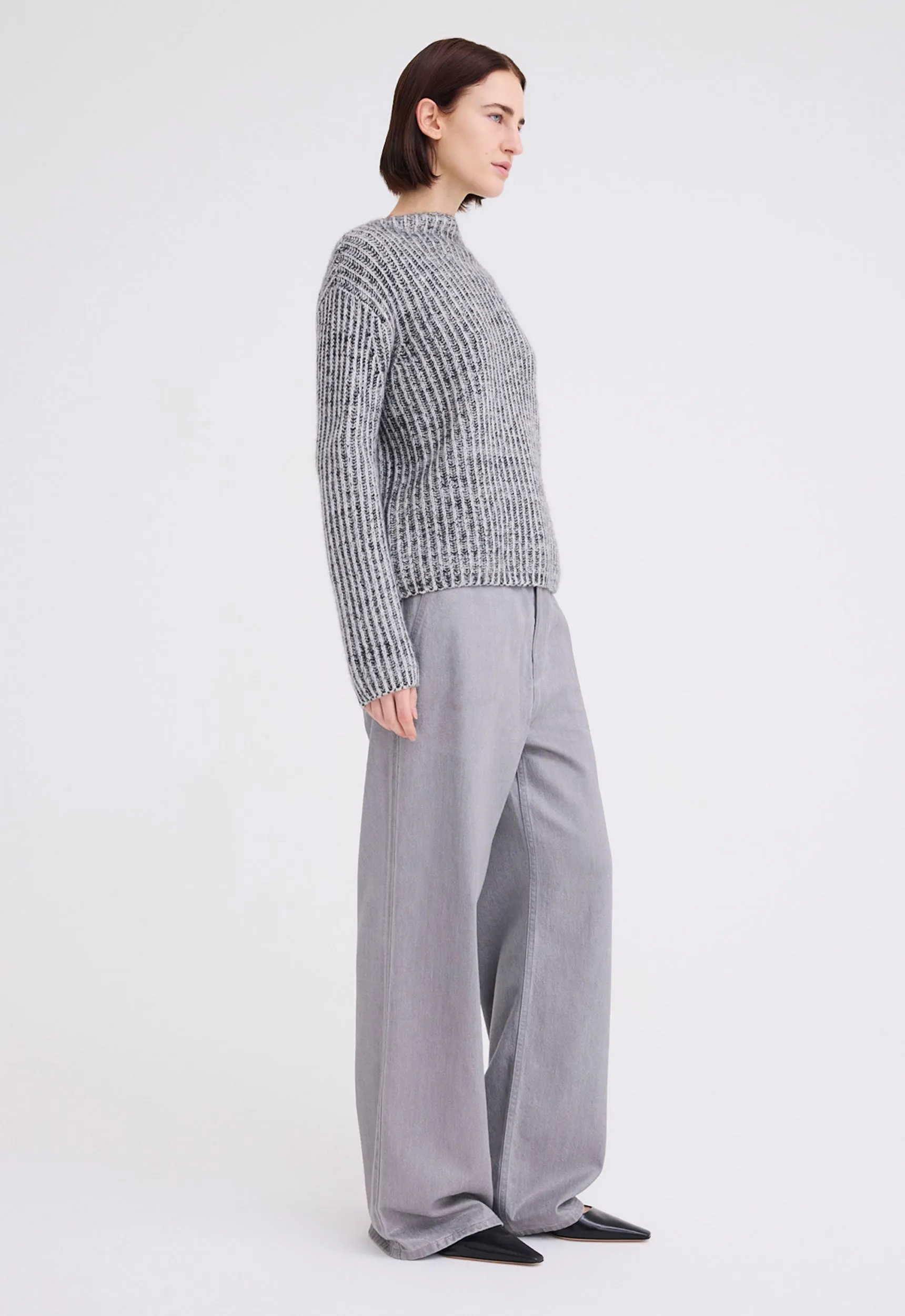 Burton Cashmere Sweater - Black Speck
