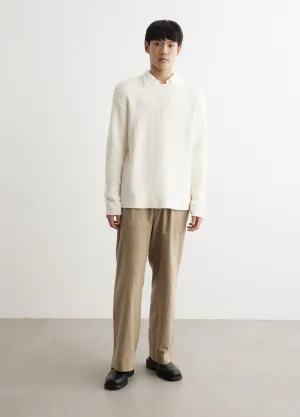 Cotton Cashmere Crewneck Sweater