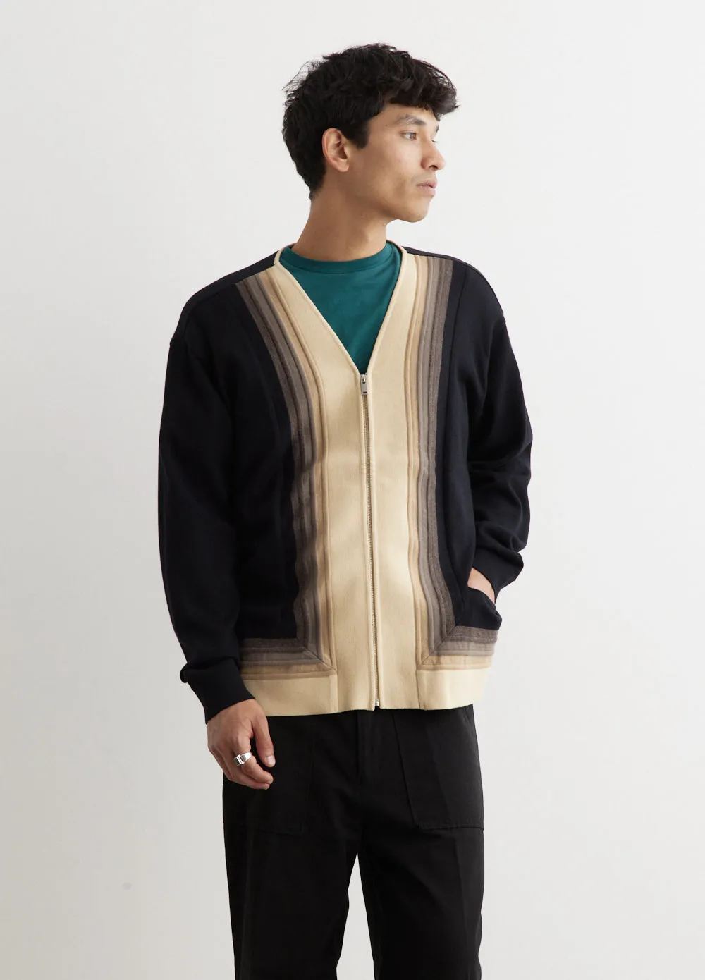 Front Zip Cardigan