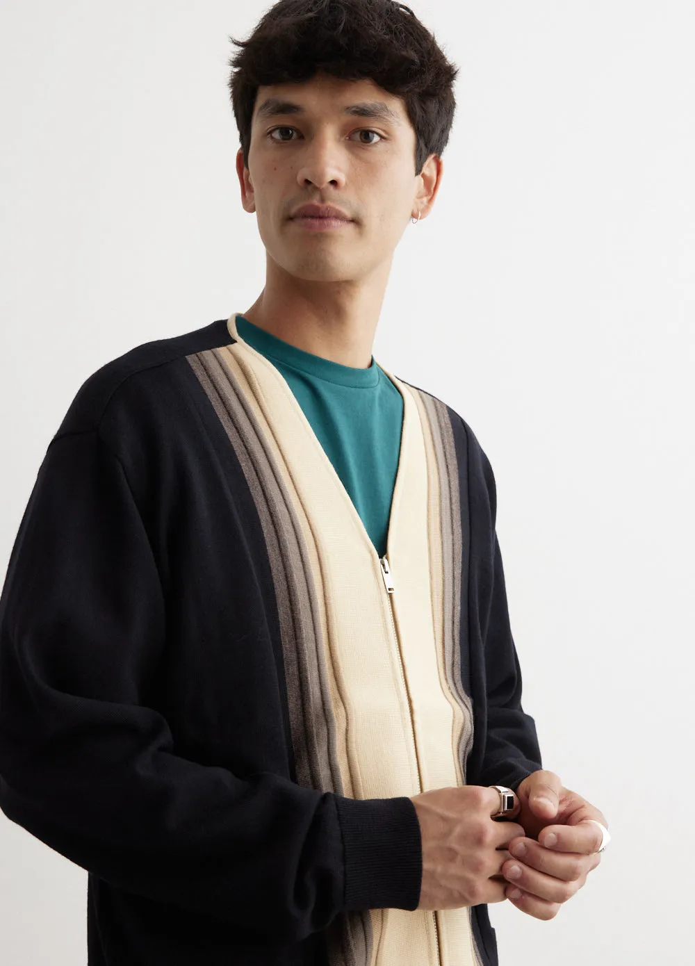 Front Zip Cardigan