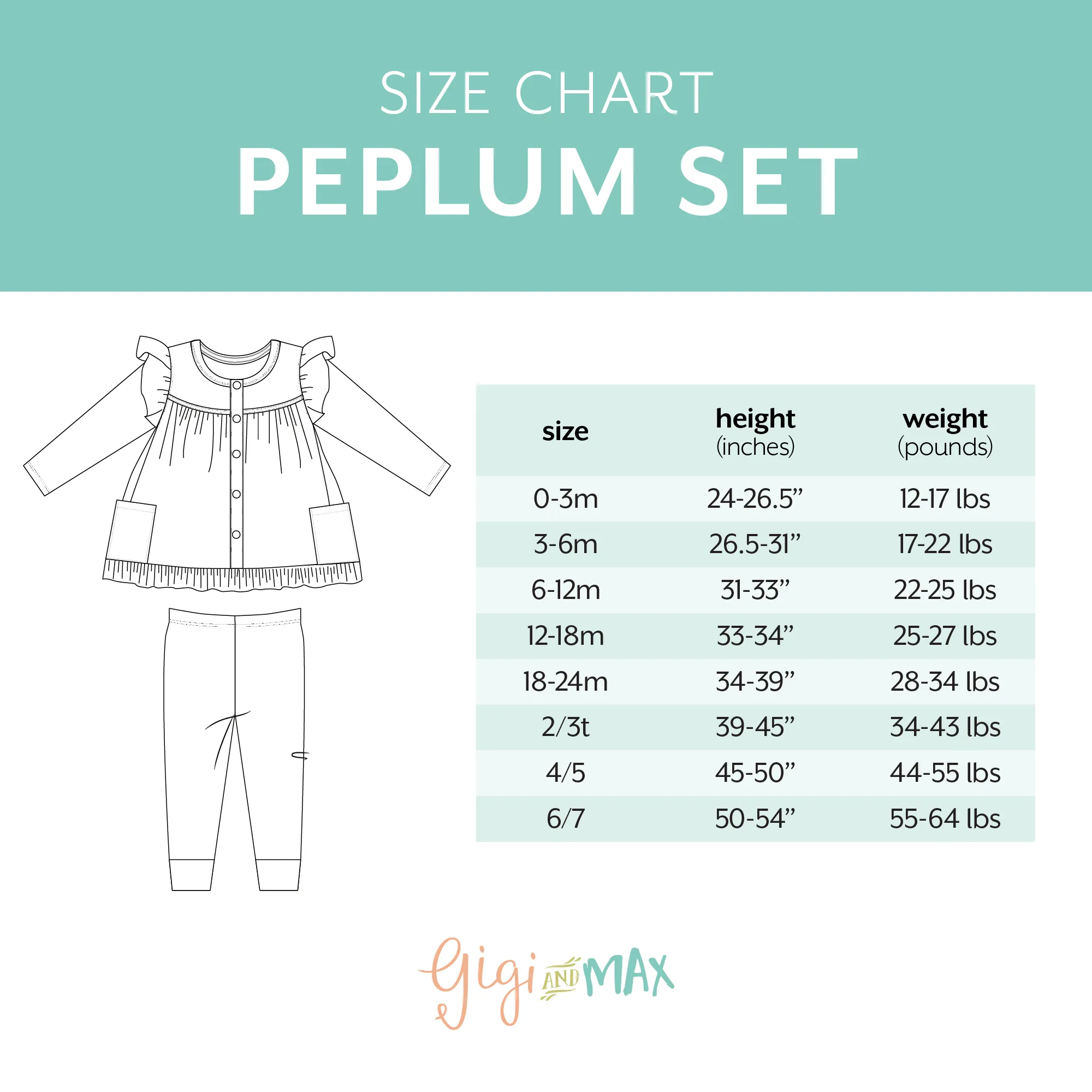 Glinda Ghosts & Raya Dot PEPLUM SET