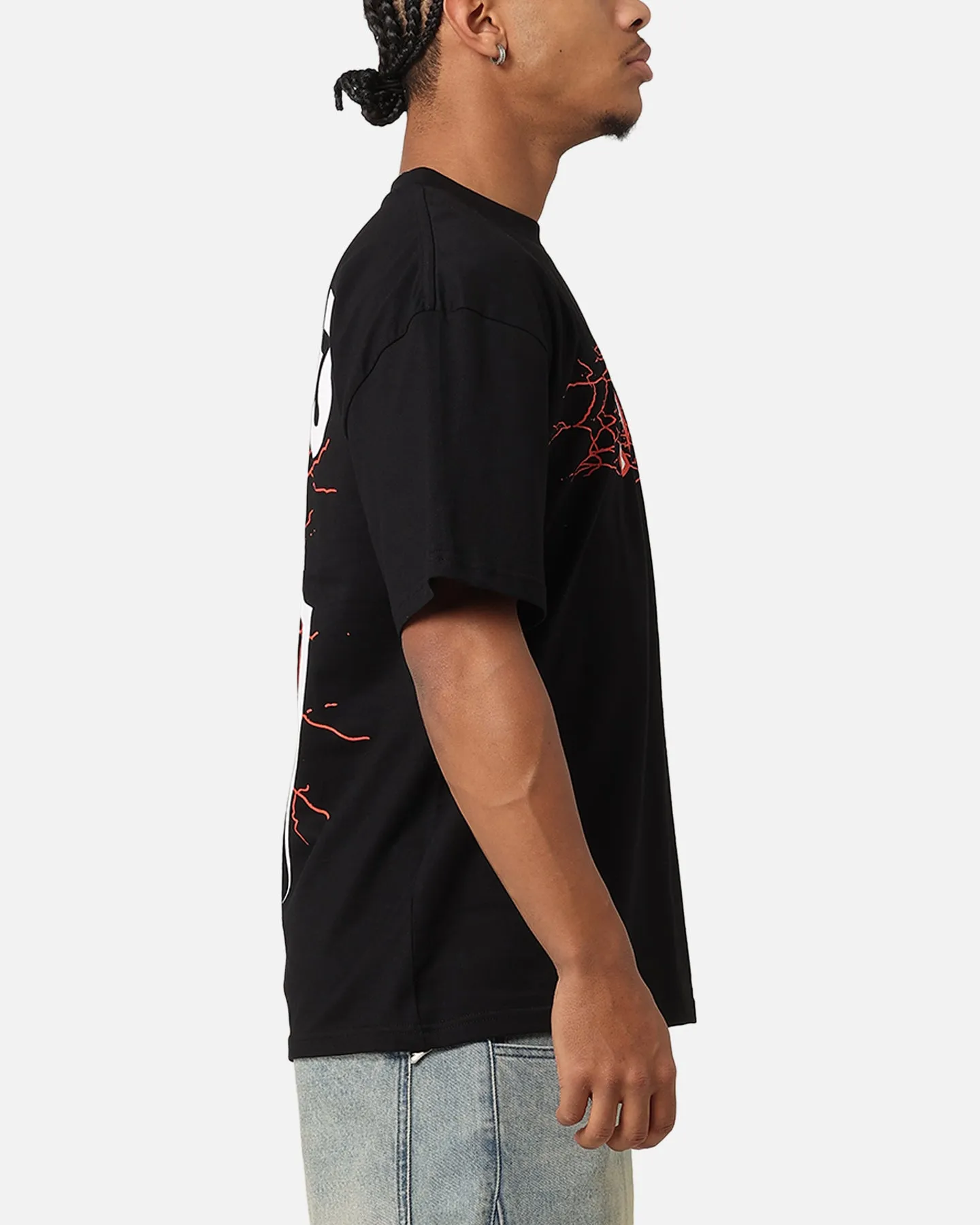 Goat Crew Marvel Spider-Man Y2K Miles T-Shirt Black