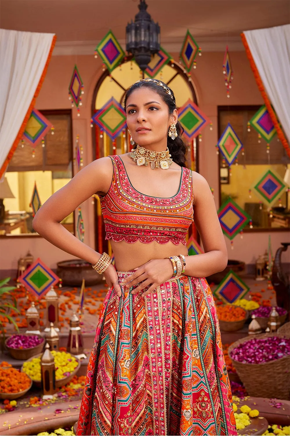 Gulnar Lehenga Set