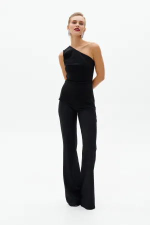 High-waisted Flared Pants