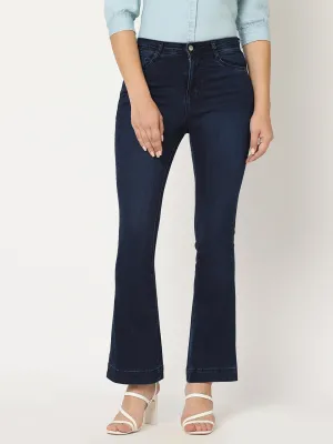 K5094 High Rise Mini Flare Jeans