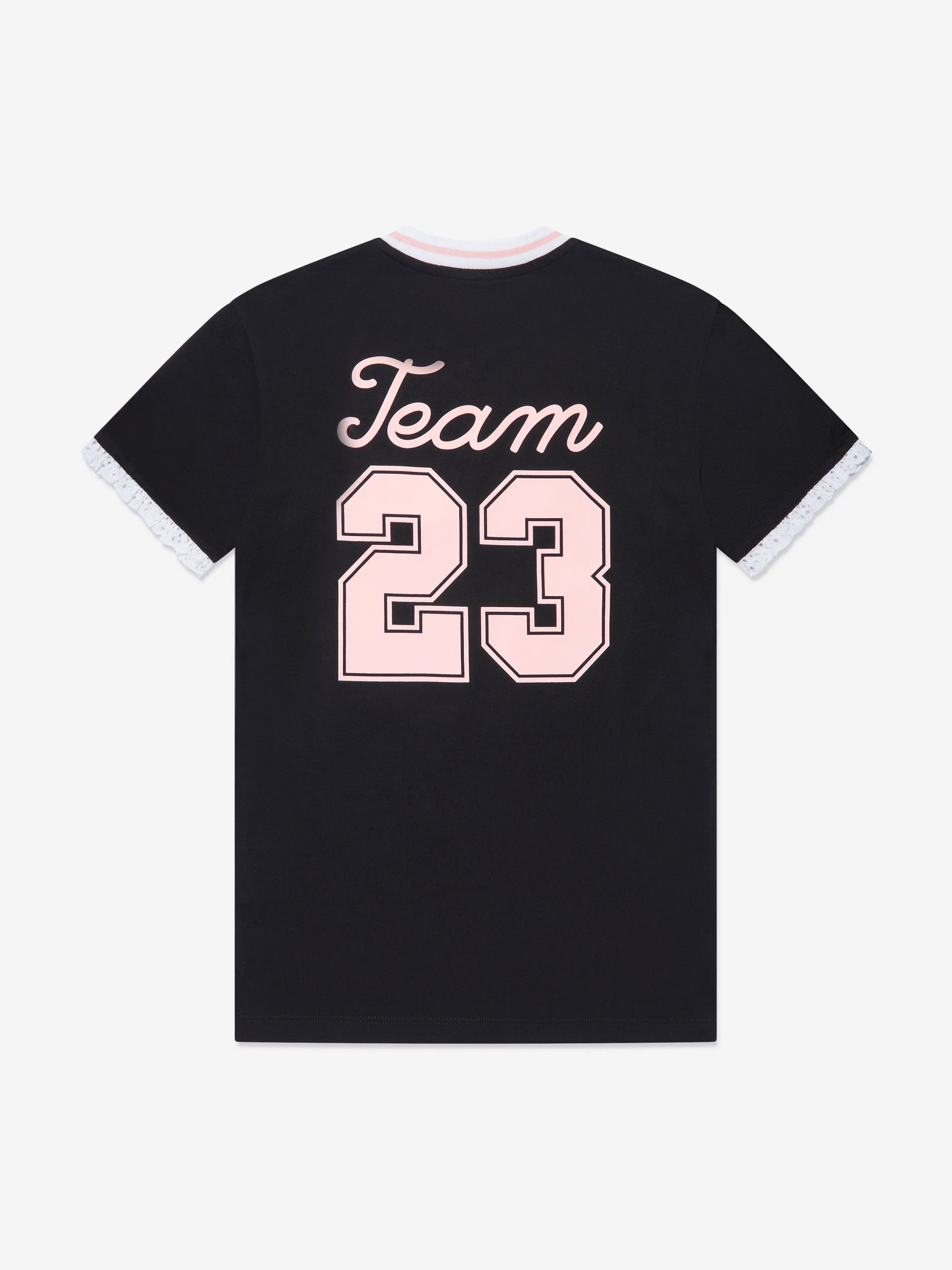 Off-White Girls Team 23 T-Shirt Dress in Black
