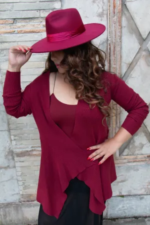 Open Front Cardigan