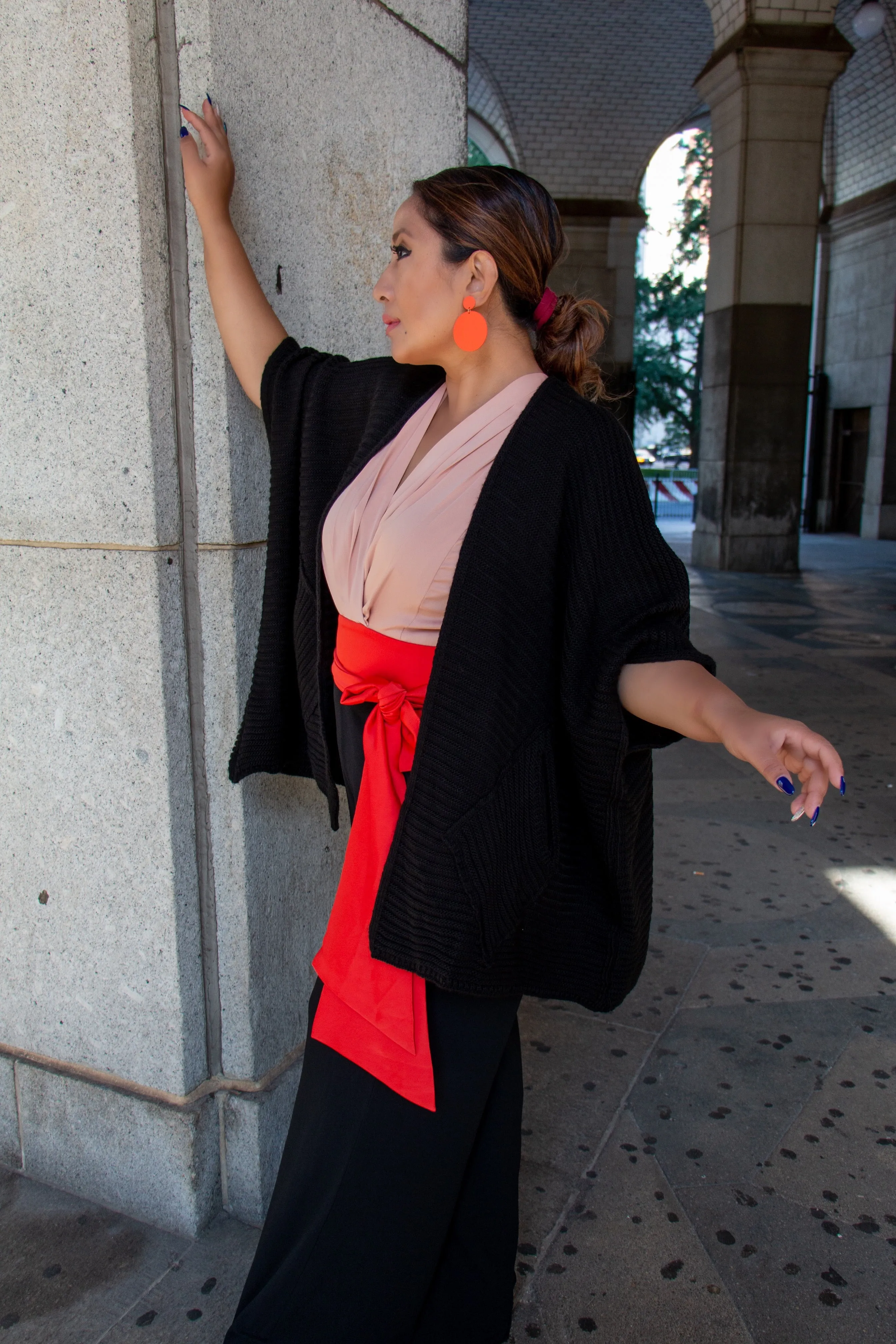 Open Front Kimono Cardigan
