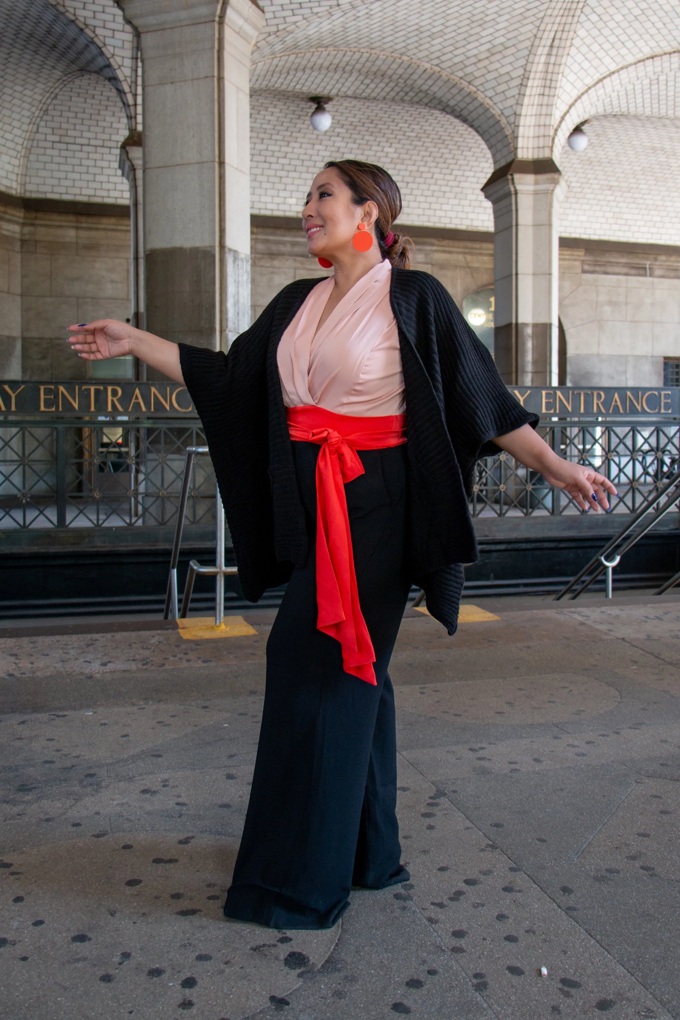 Open Front Kimono Cardigan